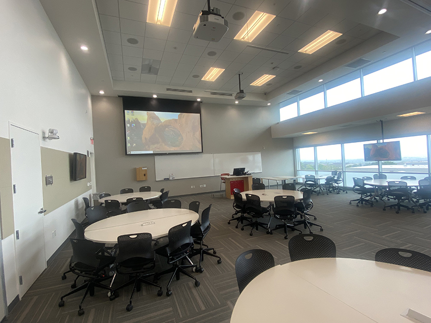 Wide View of Classroom