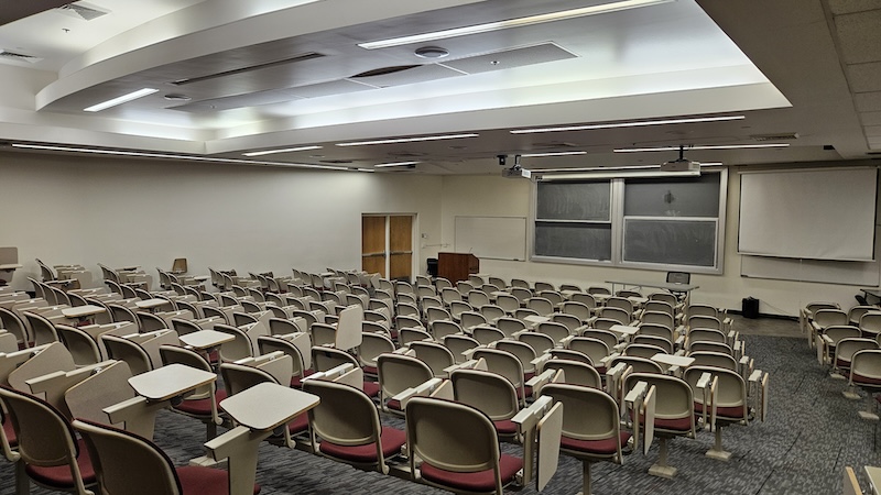 Wide View of Classroom