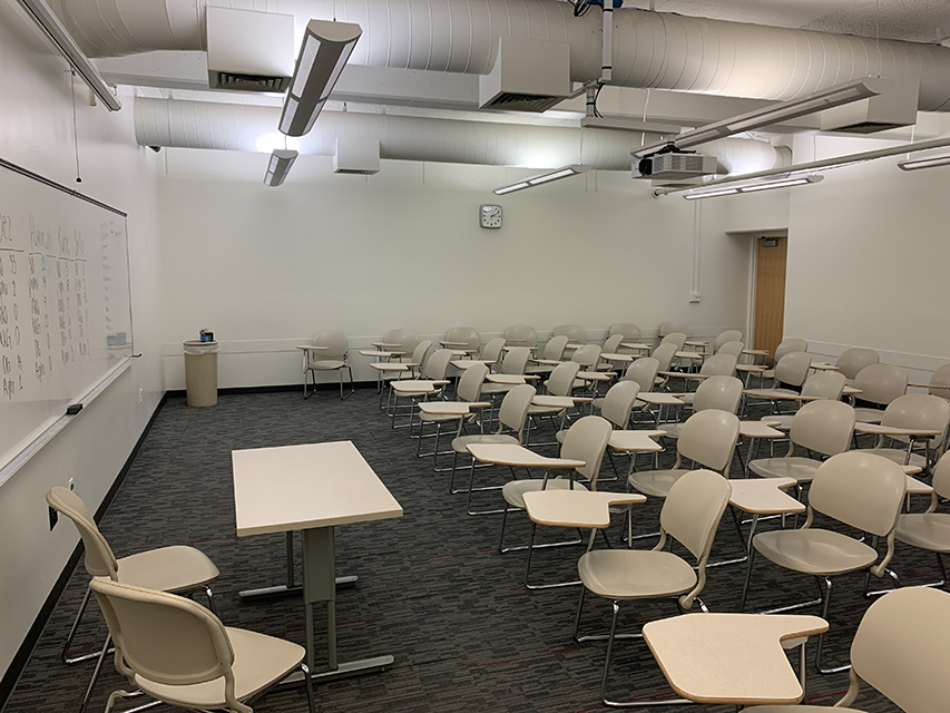 Wide View of Classroom