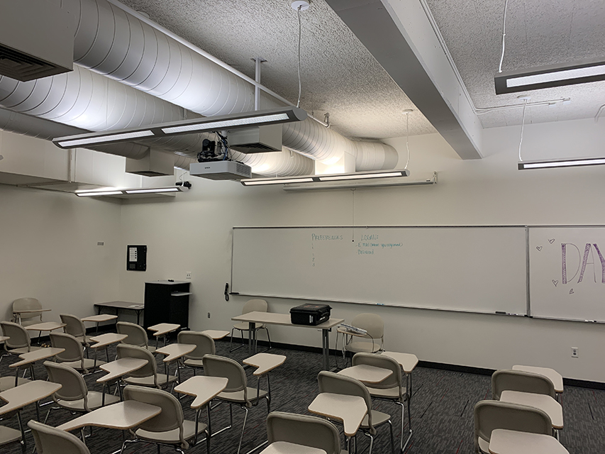 Wide View of Classroom