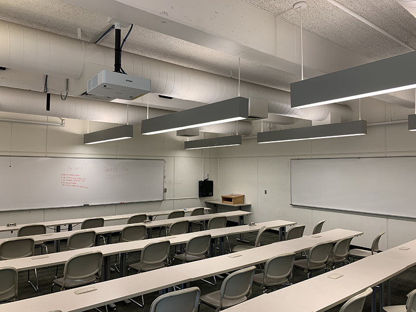 Wide View of Classroom